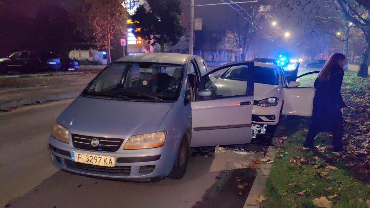 Водачка с неадекватно поведение предизвика верижна катастрофа снощи в Русе
