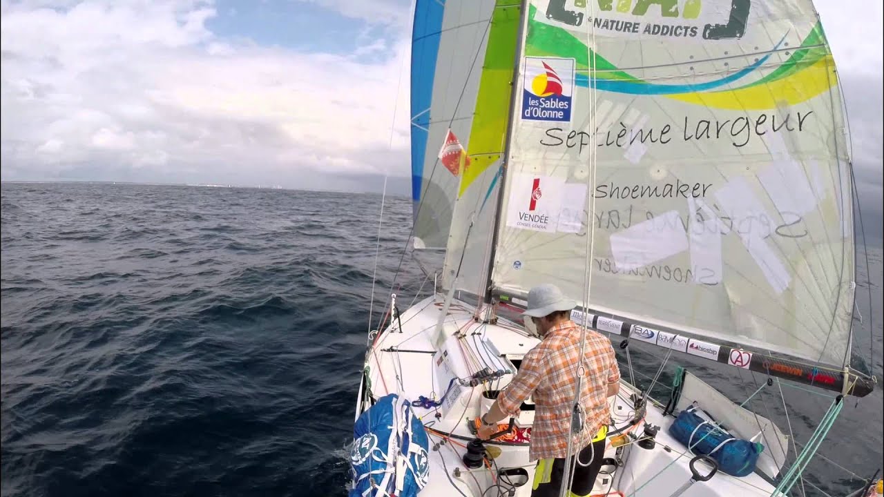 #TUTO Voile - l'empannage en prototype Mini 6.50