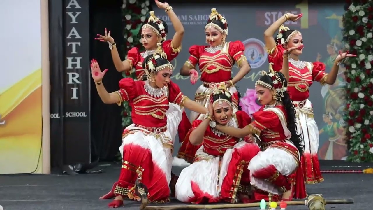 Group dance First# Arundadhi # muthraj mash#Nethra and Group 
