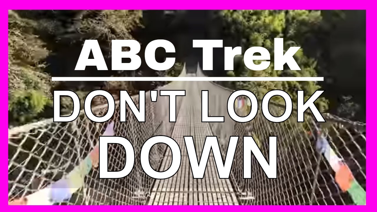 Annapurna Hiking Trail Nepal Video: Trekking in the Annapurna Mountain Foothills high altitude trek