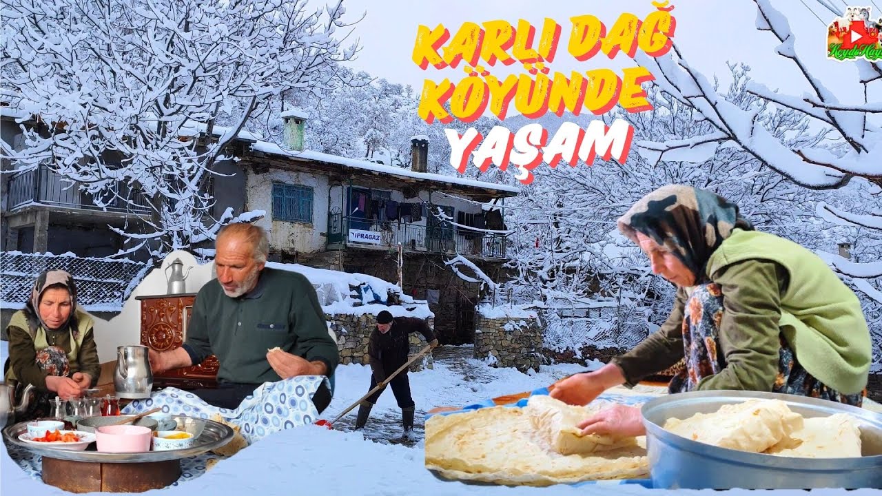 KARLI DAĞ KÖYÜNDE TÜKENEN ÖMÜRLER /KÖYDE HAYAT BELGESELİ 4K