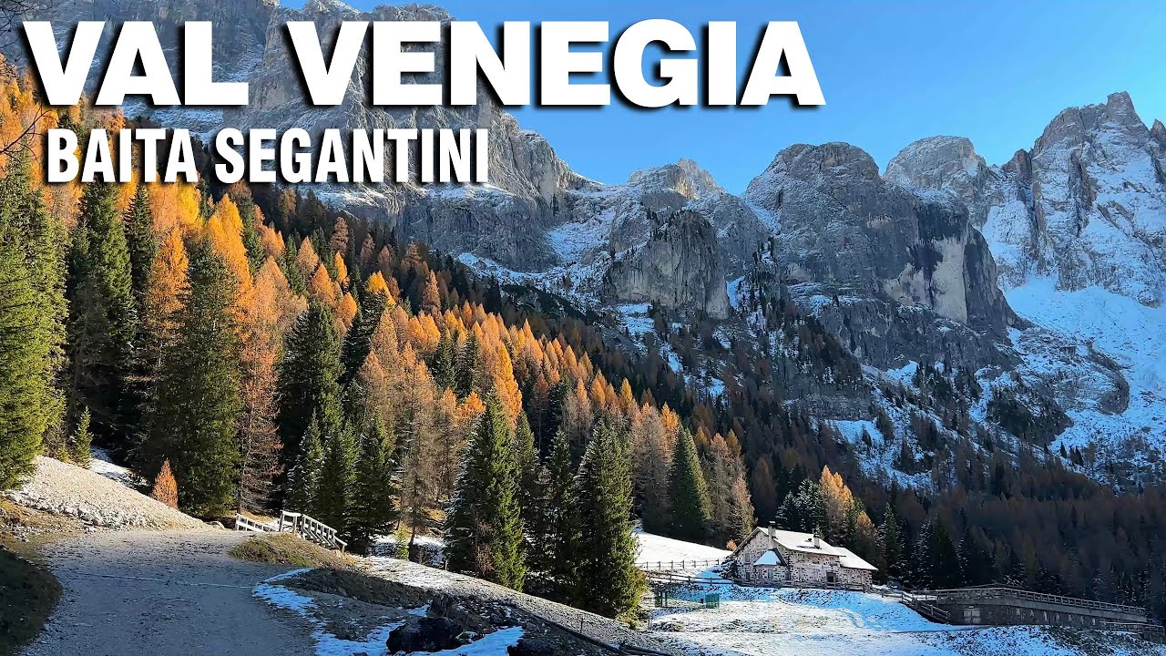 BAITA SEGANTINI dalla VAL VENEGIA | Pale di San Martino - Dolomiti UNESCO