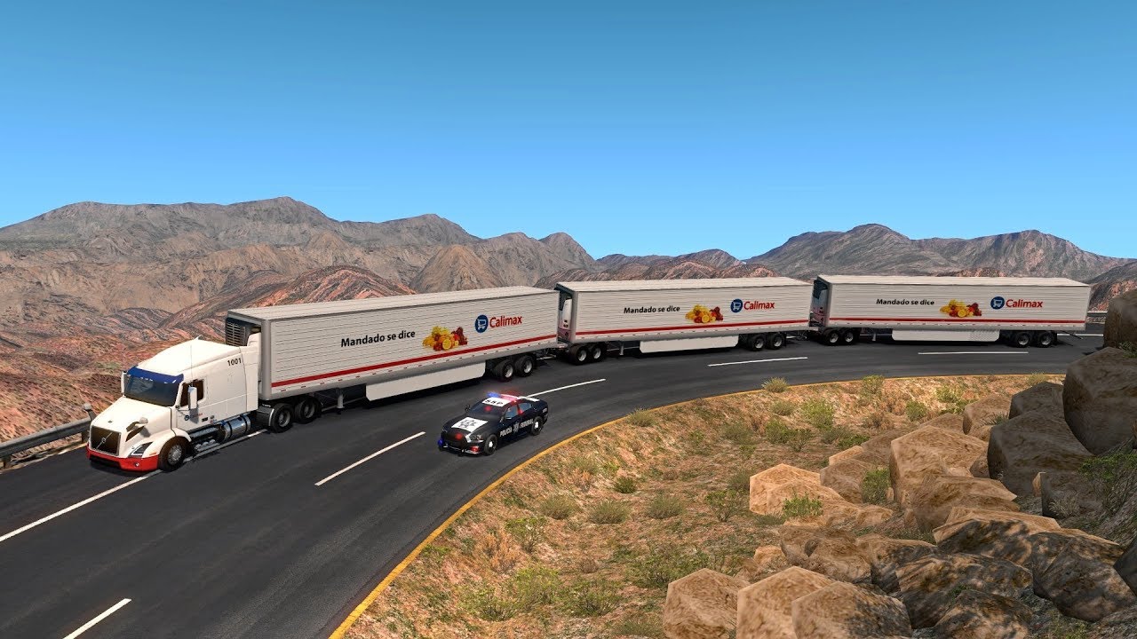 VOLVO VNR 640 | Tres Remolques | De Tijuana a Mexicali, Baja California
