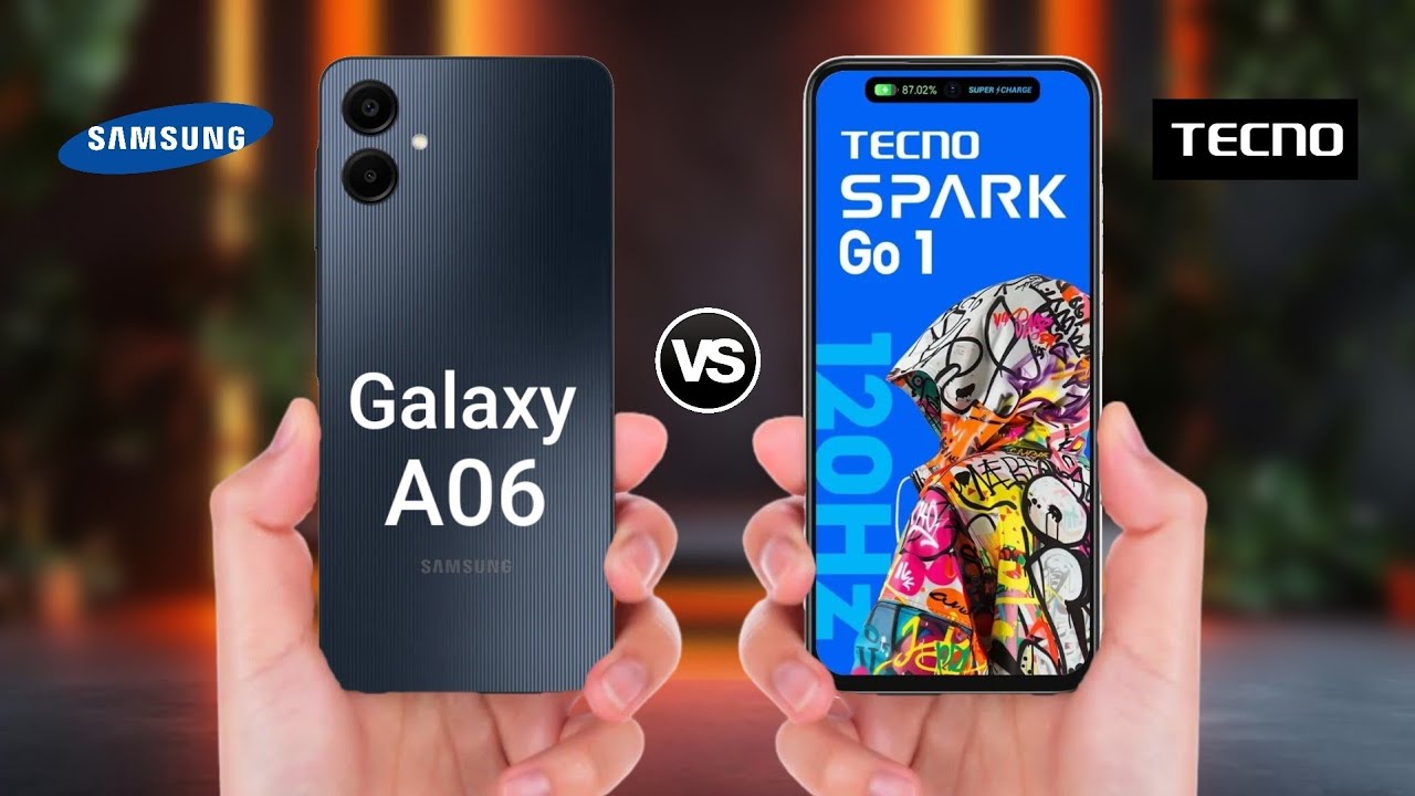 Samsung Galaxy A06 Vs Tecno Spark Go 1