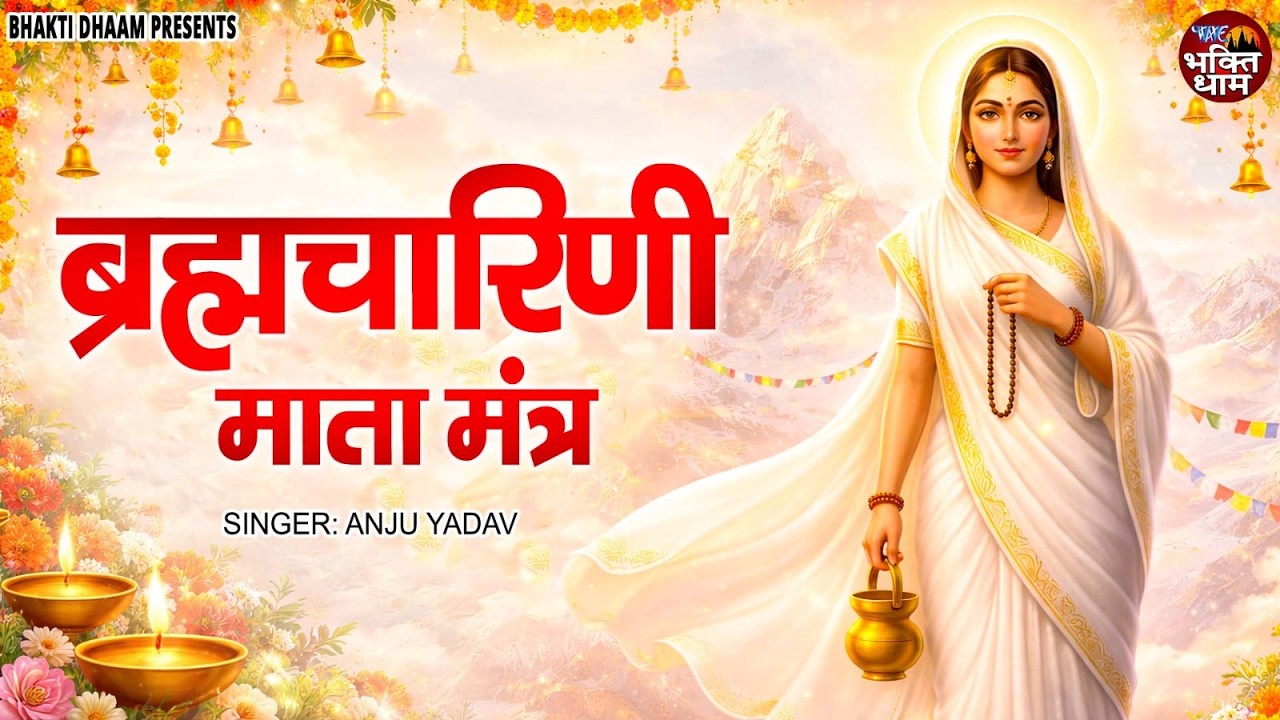 नवरात्र का दूसरा दिन | Brahmacharini Jaap Mantra 108 Times | माँ ब्रह्मचारिणी |chaitra navratri 2026