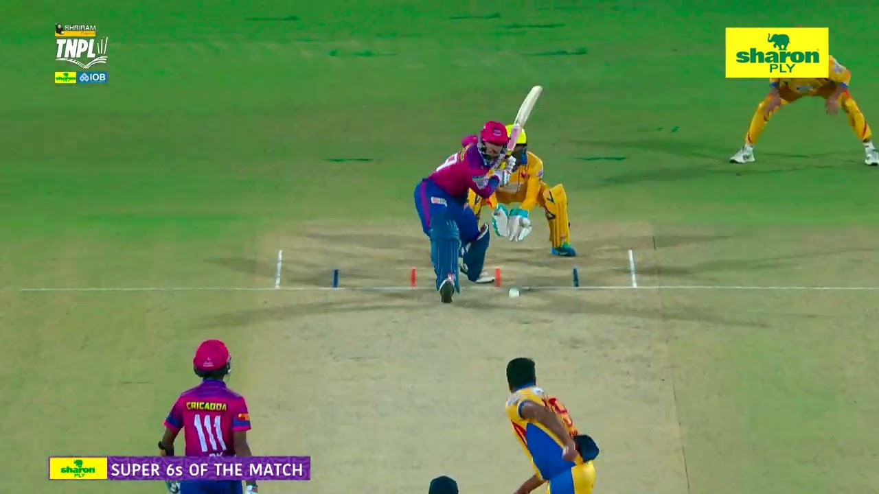 SharonPly - TNPL 2025 | Super 6s of the Match | Tushar Raheja R
