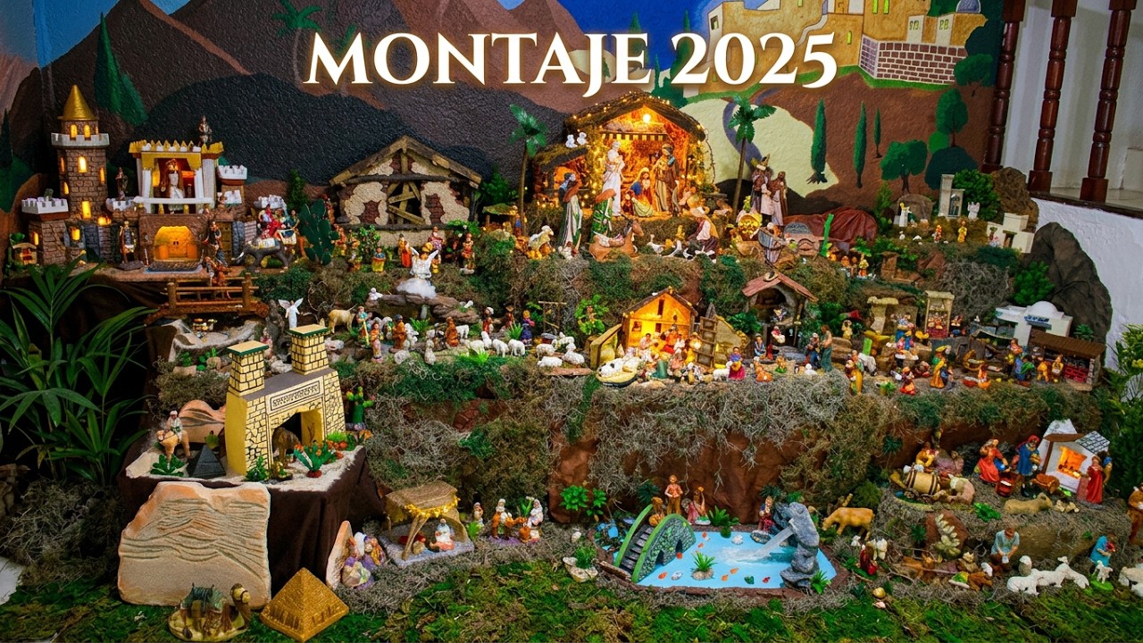 Mi montaje de Nacimiento 2025. liclonny