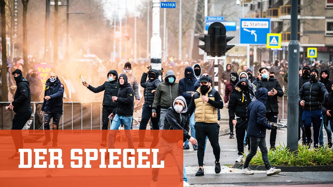 Corona-Proteste in den Niederlanden: Mit Steinen gegen die Ausgangssperre | DER SPIEGEL