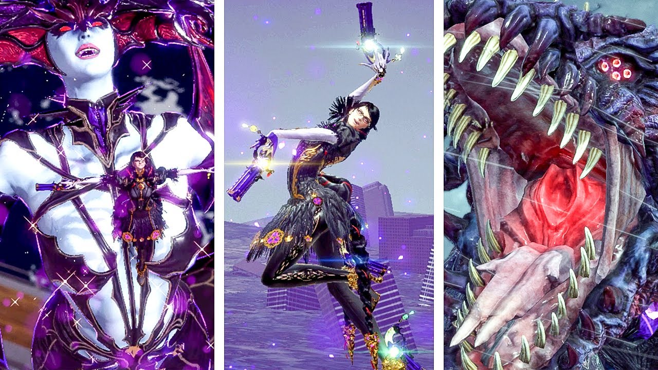 Bayonetta Outfit Reveal + Madama & Gomorrah Boss Battle - Bayonetta 3