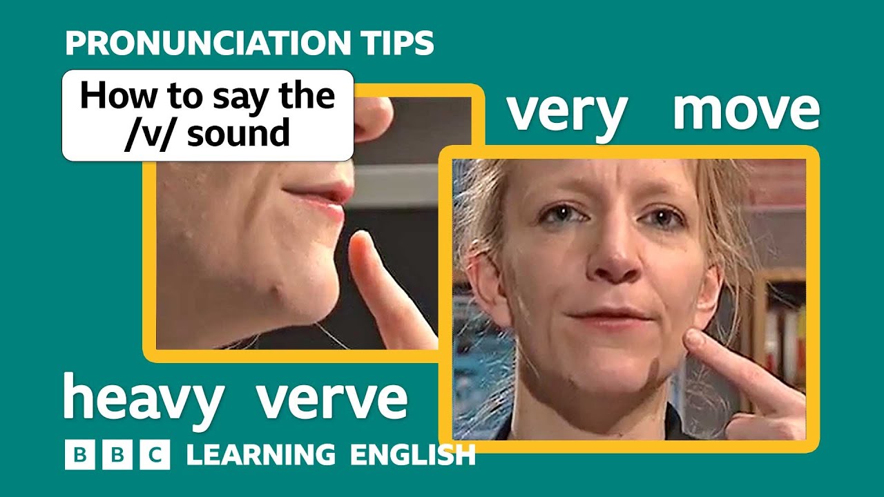 👄 Voiced consonant /v/ in 'view', 'heavy' and 'move' - English Pronunciation Tips