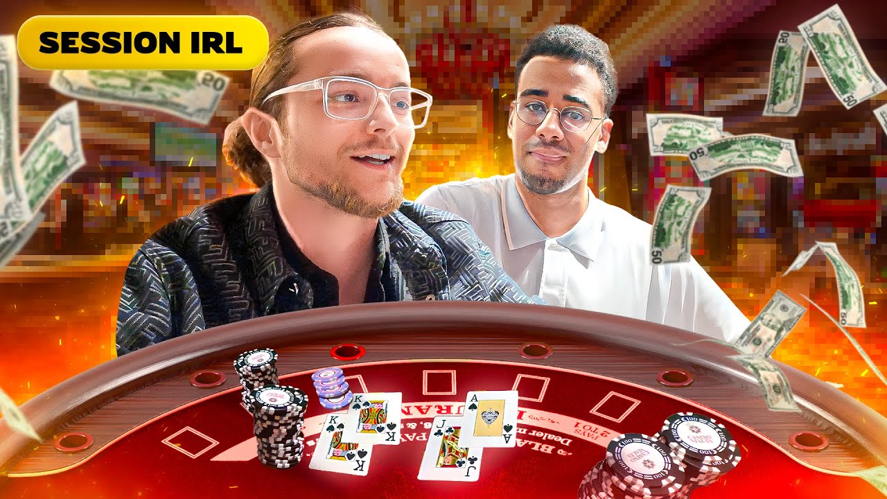MA PREMI&Egrave;RE SESSION CASINO IRL tourne &agrave; la FOLIE 🤯 ! (ft. NEVERSAYYES)