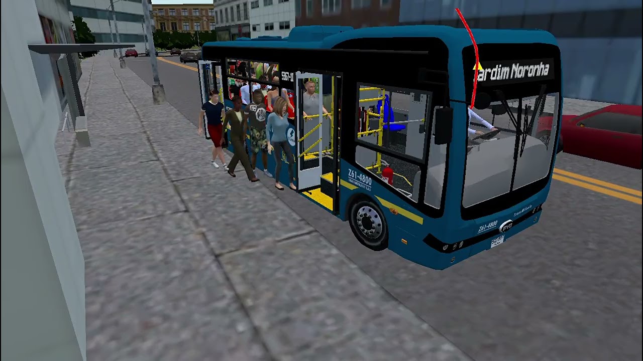 Electric BYD B93S01 | Proton bus simulator | TransMilenio.