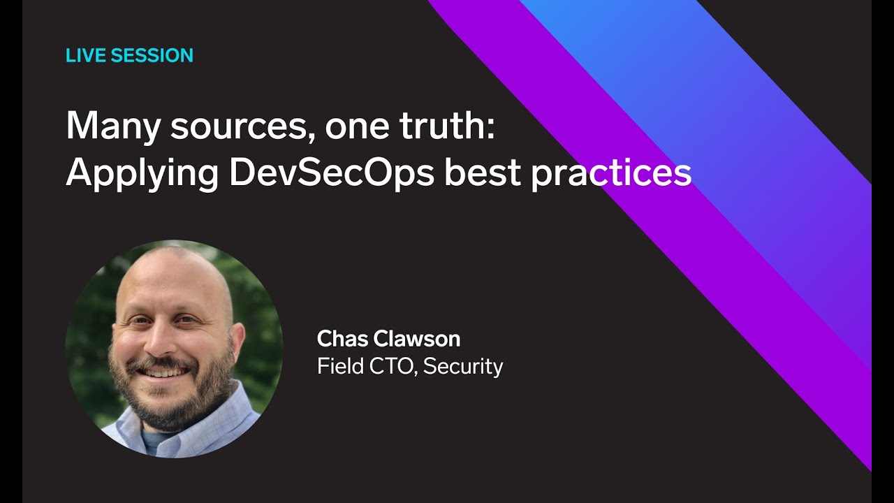 Many sources, one truth: Applying DevSecOps best practices