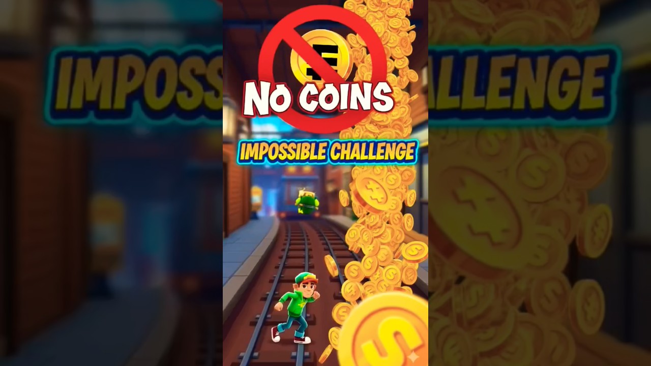 #subwaysurfers NO COINS RUN: I Tried to Beat My High Score in Subway Surfers... (IMPOSSIBLE!)