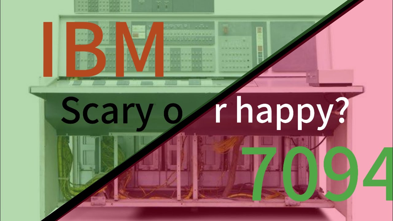 The history of the IBM 7094