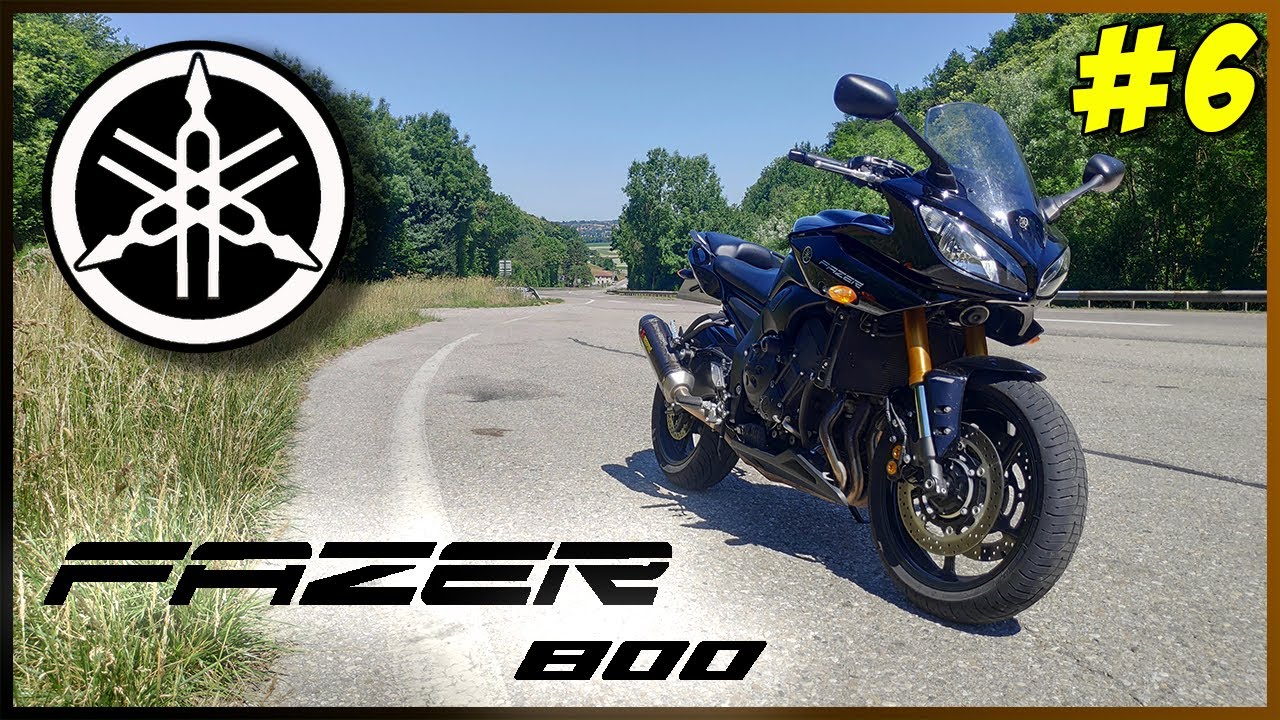 Test YAMAHA 800 FAZER 8 (2011) La déclinaison à bulle du FZ8 - Essai #6
