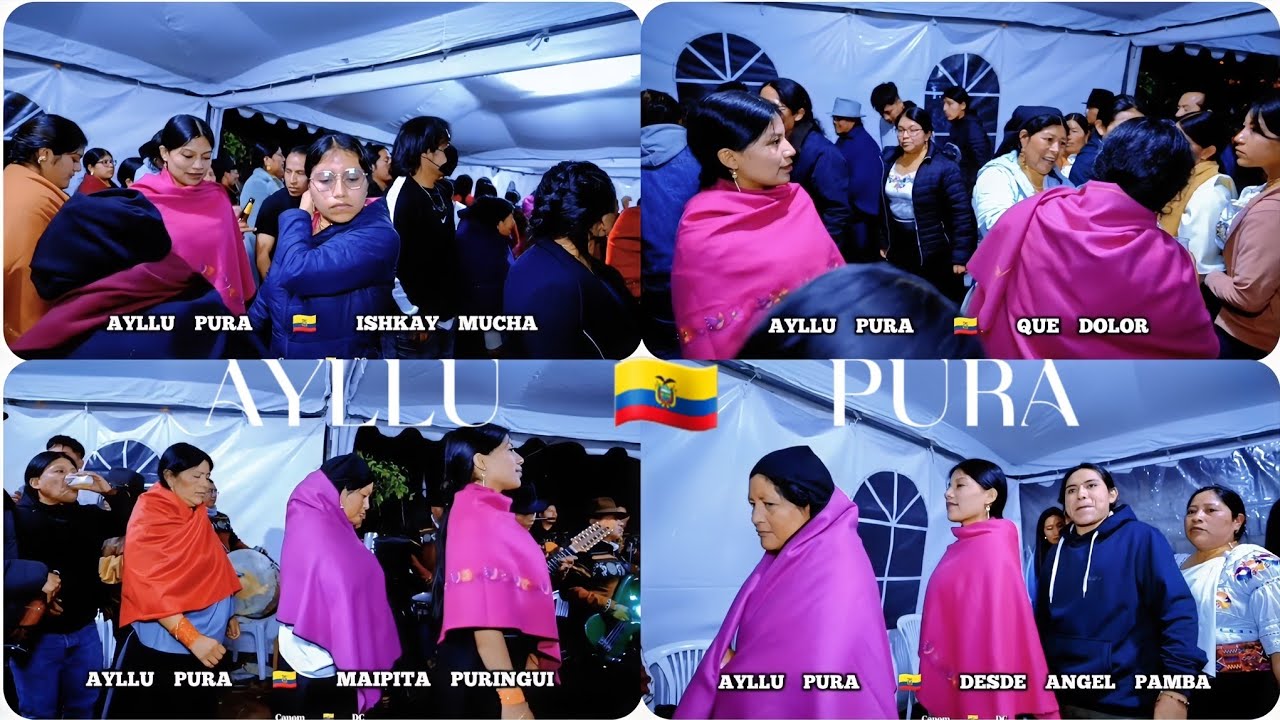 🌎 AYLLU PURA 🇪🇨 BAILE VIDEO COMPLETO - PEDIDO DE MANO DE KEVIN PARA LISBETH 📕 05 DE JULIO 2025