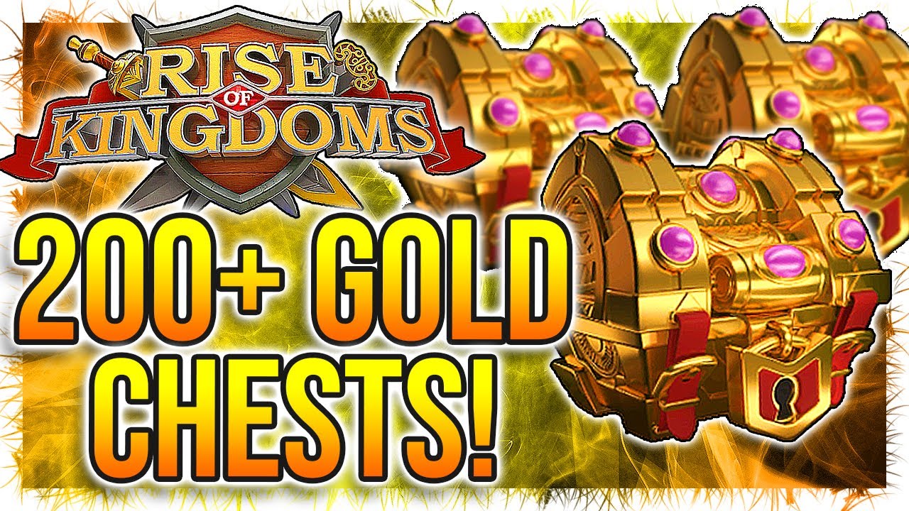 ЗОЛОТОЙ КЛЮЧ ДЛЯ ОТКРЫТИЯ RISE OF KINGDOMS! ОТКРЫТИЕ СУНДУКА ЗА 200 ЗОЛОТЫХ! ДОСТИЖЕНИЕ «ВСЁ В RI...