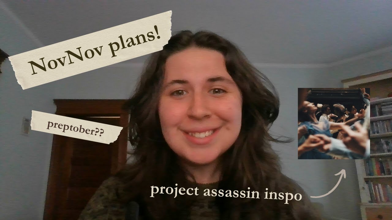 writing vlog! do we still do preptober? (NovNov 2025 plans) ✍📑💌