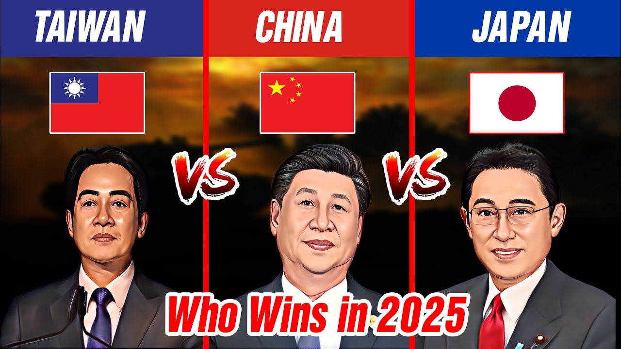 Taiwan vs China vs Japan Who Wins in 2025 | Future Comparison