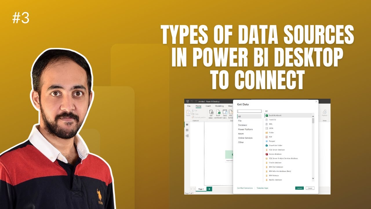 Types of Data Sources in Power BI Desktop - Shiva Charan