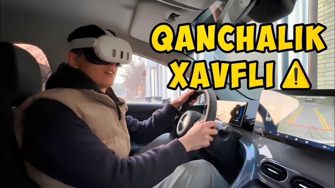 VR ochkida Mashina Haydadim 😱