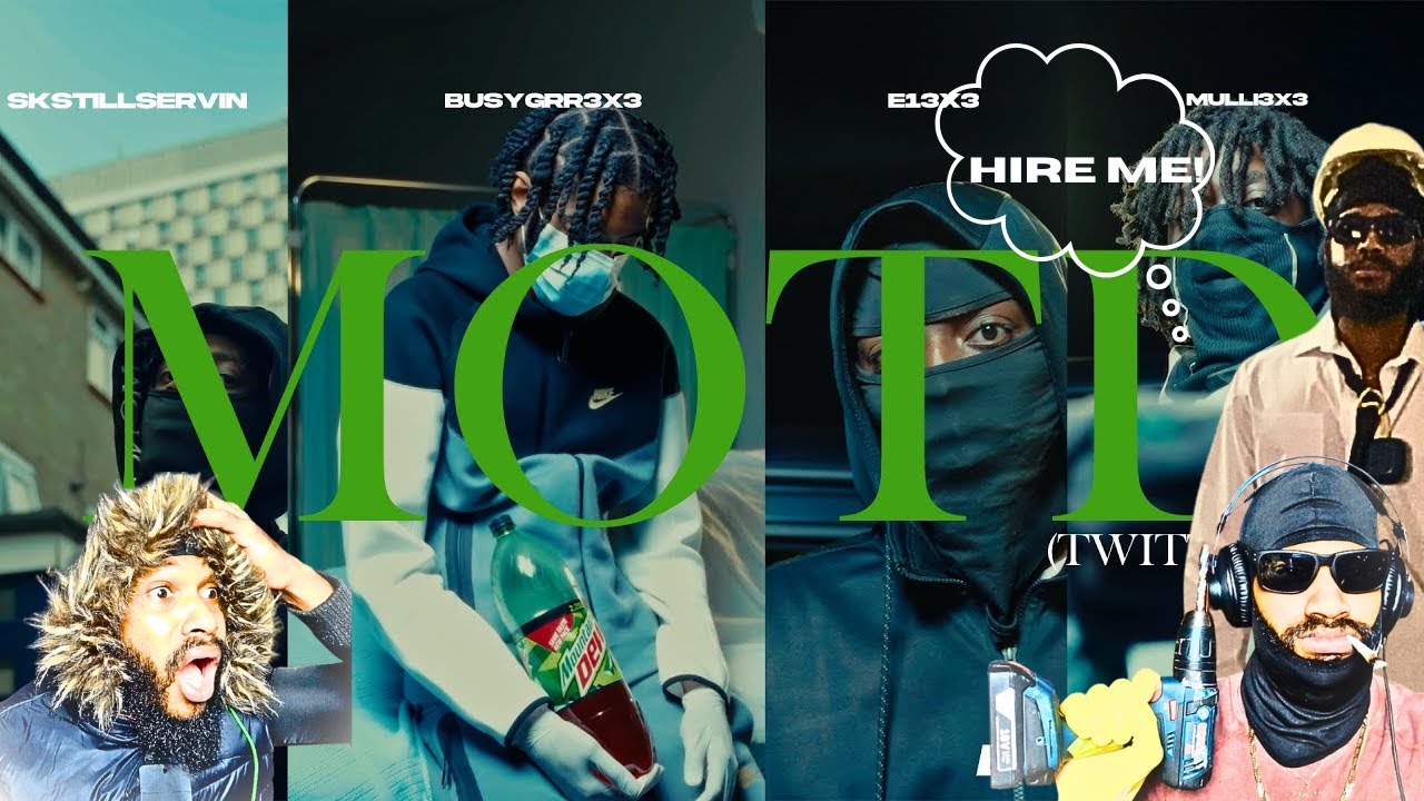 REAL DRILL!!! BusyGrr (3x3) Ft Skstillservin, E1 ,Mulli - MOTD (Twitter)(REACTION)