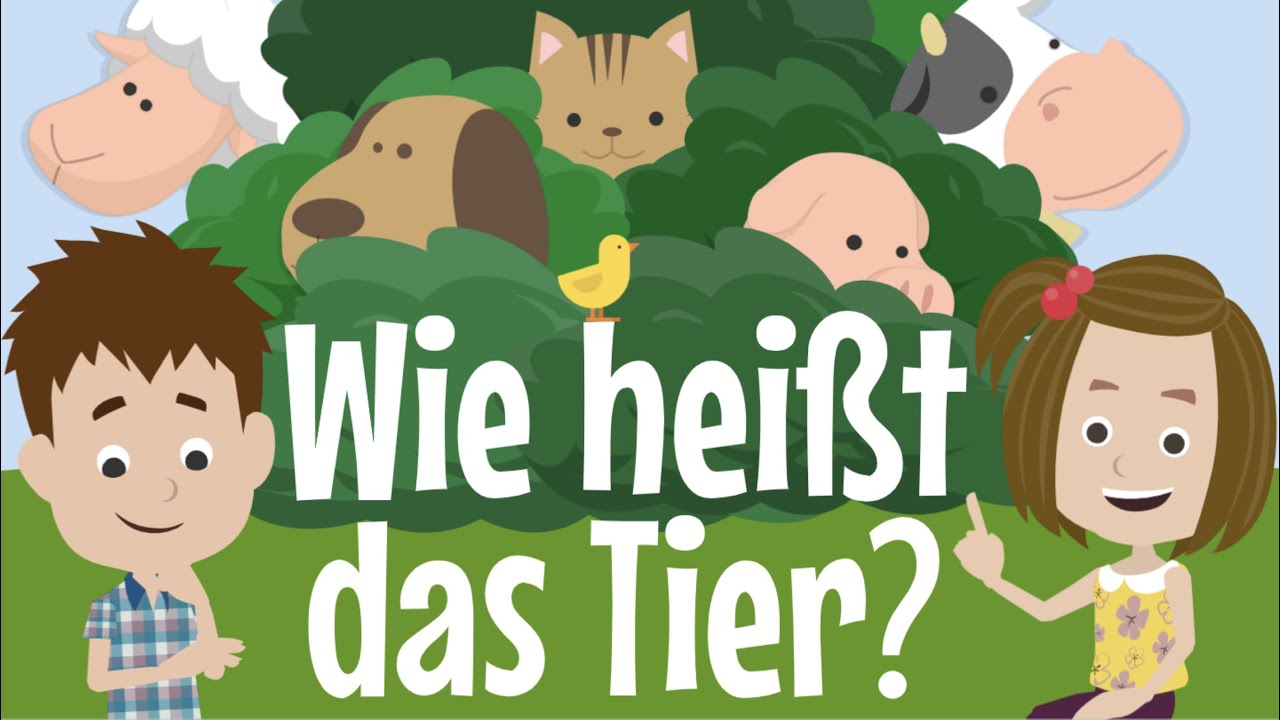 Kinderlied Tiere & Tierger&auml;usche - Wie hei&szlig;t das Tier? - BlauBlau Kinderlieder zum Mitsingen