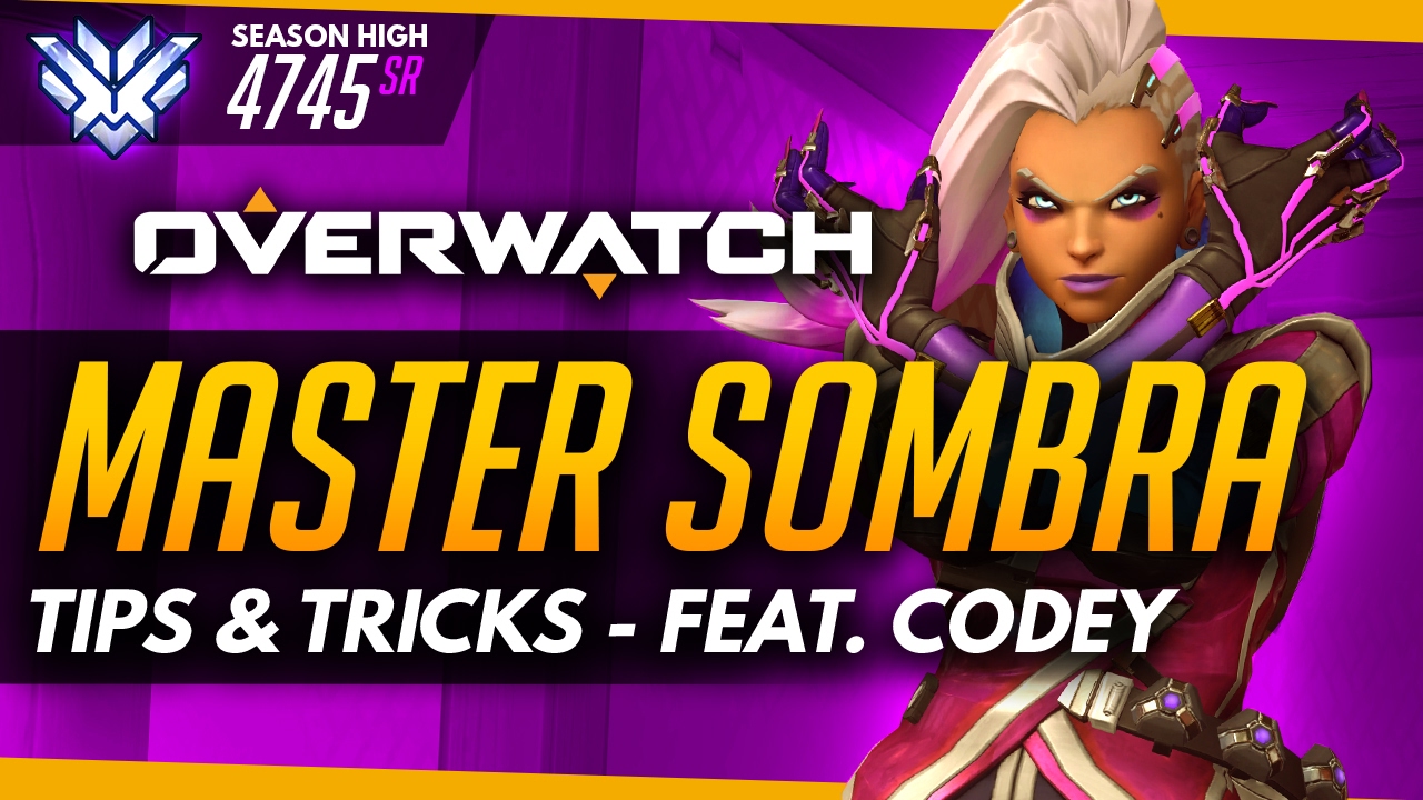 Overwatch | Master Sombra ft CodeyNiku (World #1 Sombra) - Tips and Advice (Guide)