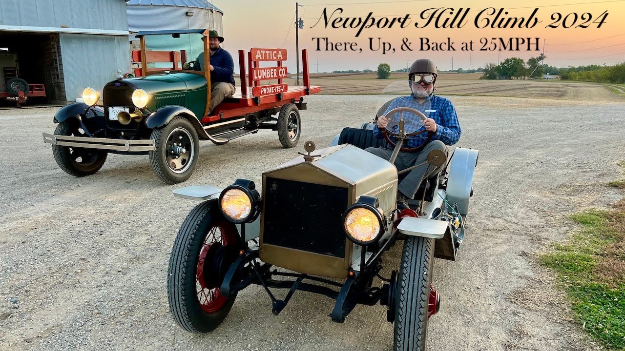 2024 Newport Hill Climb: There, Up & Back