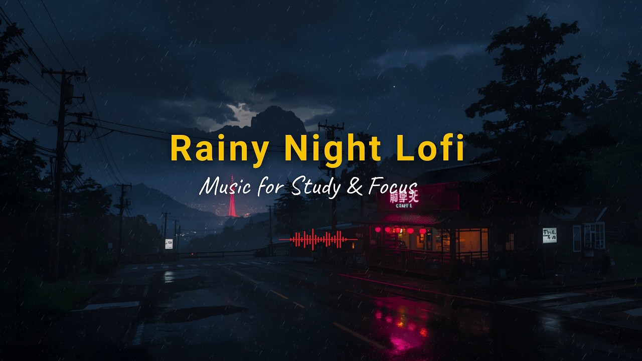 Rainy Lofi Ambience 🌧️ Quiet Focus Beats | Study, Sleep, Focus