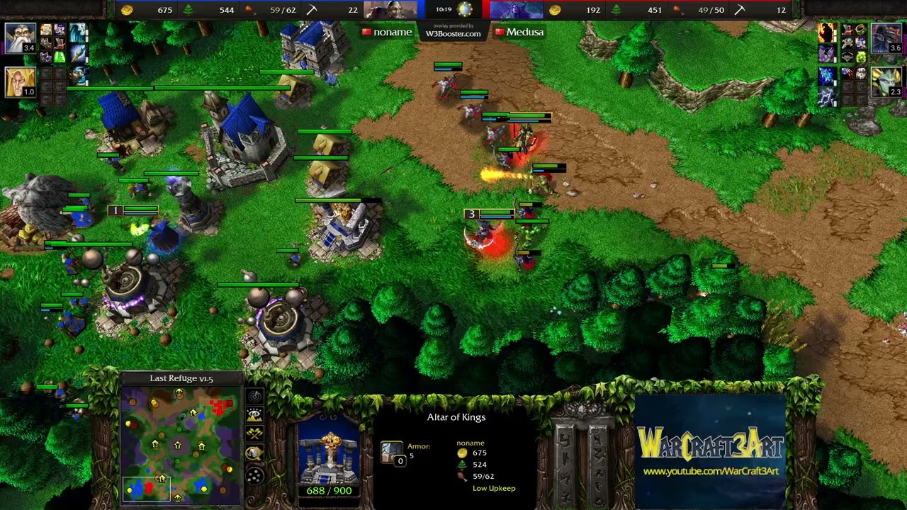 Fortitude(HU) vs Life(NE) - Warcraft 3: Classic - RN8927