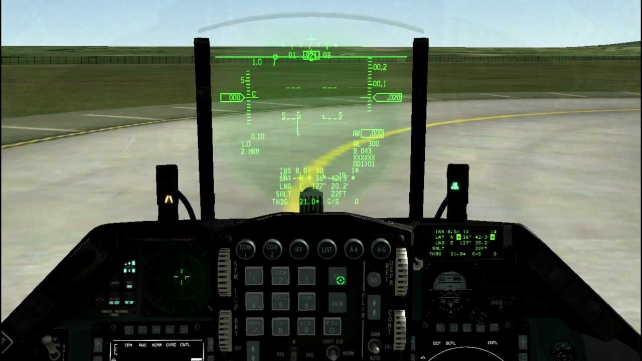 F-16 Block 50 Flight operation checkout