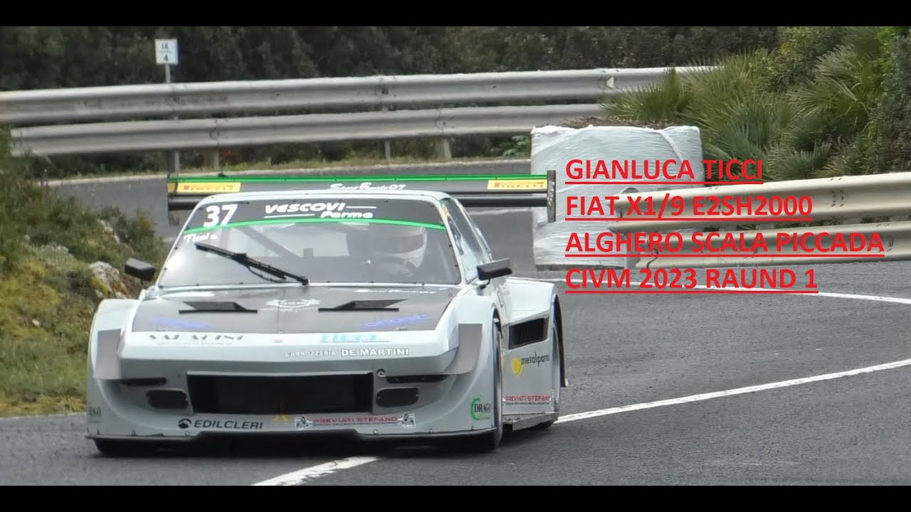 Alghero Scala Piccada 2023 || Gianluca Ticci || Fiat X1/9 E2SH 2000