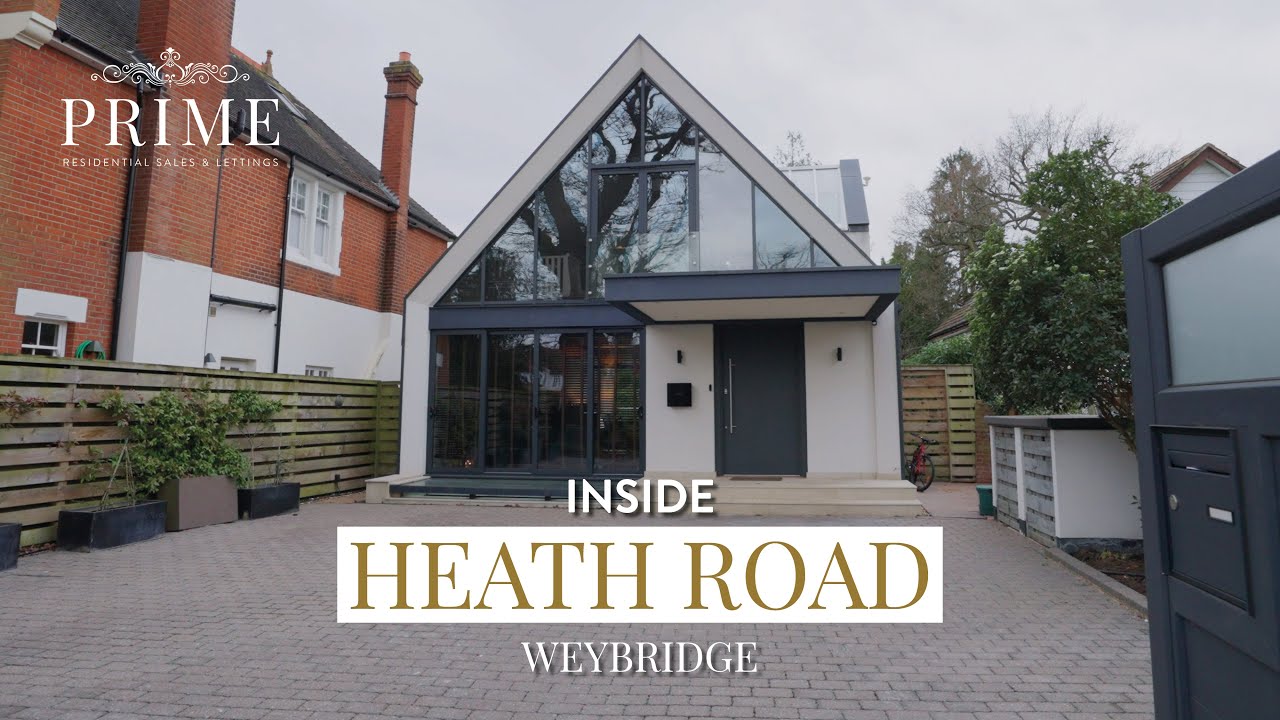 Inside a &pound;1.65 Million Unique Glass Contemporary Home in Weybridge | Prime Property Tour