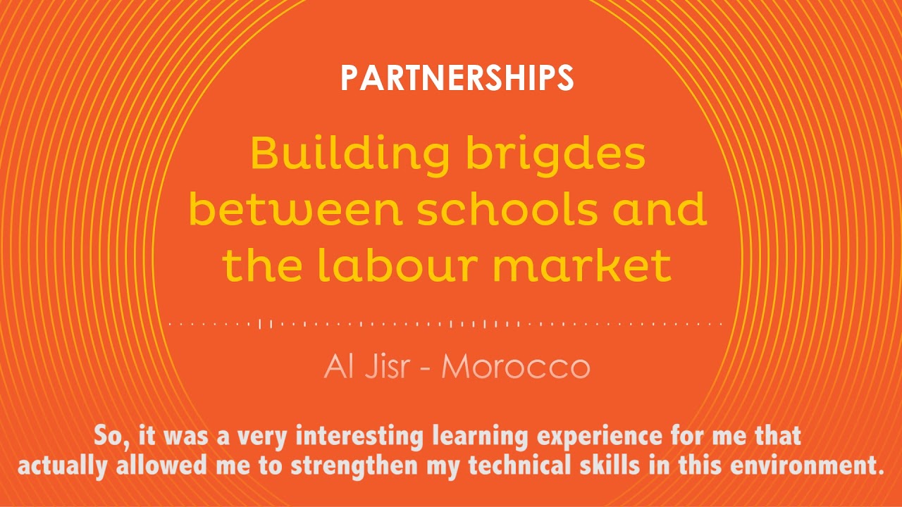 Building bridges between schools and the labour market   Al Jisr   Morocco