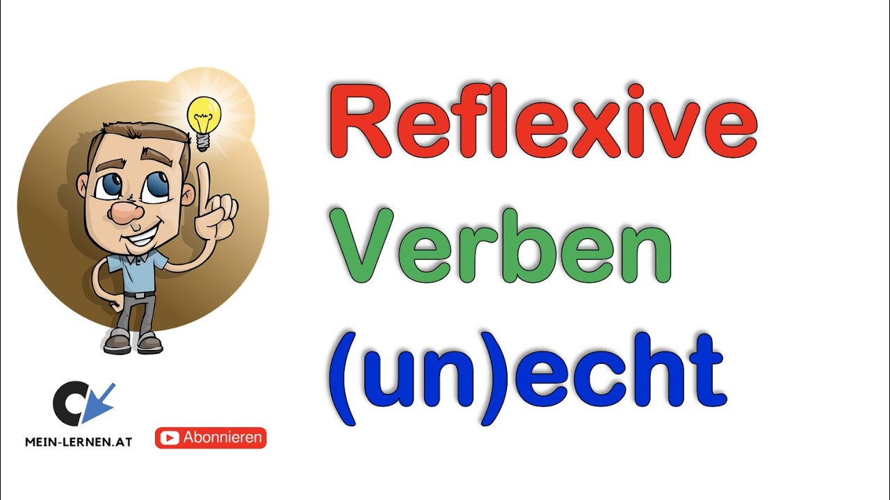 Echte und unechte reflexive Verben