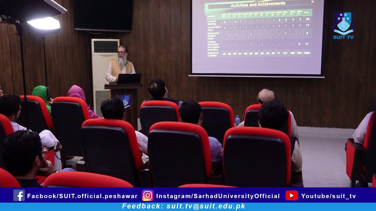 NAEAC-HEC Visits SIAHS for Nutrition & Dietetics Seminar | SUIT Peshawar