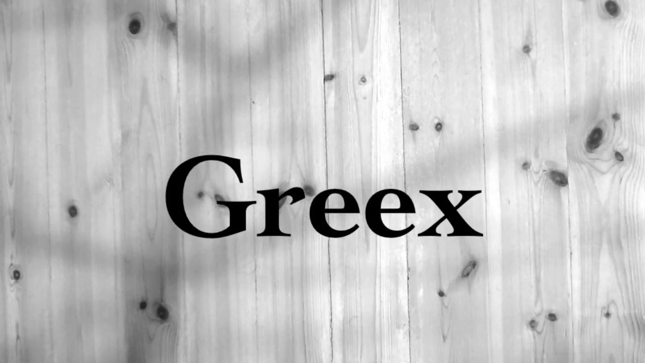 Greex by Pablito Greco.