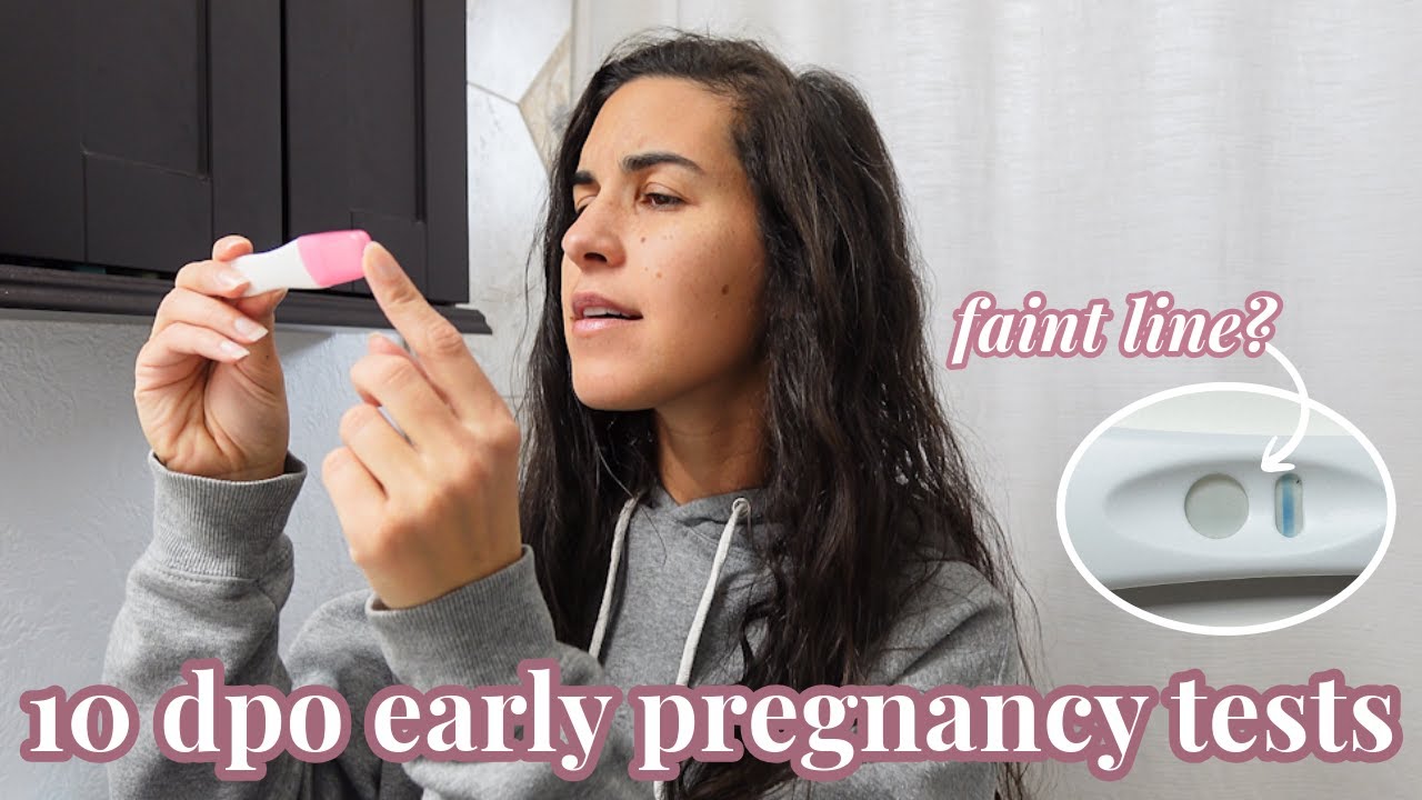 Taking Lots of Pregnancy Tests at 10 DPO | Is There a Faint Line??