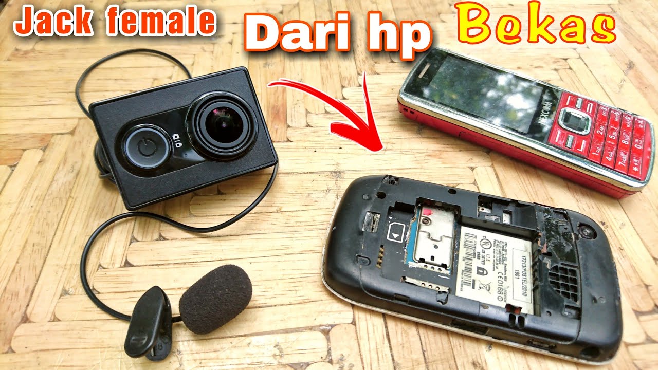 TANPA MODAL ‼️ CARA MOD MIC EKSTERNAL XIAOMI YI CAMERA