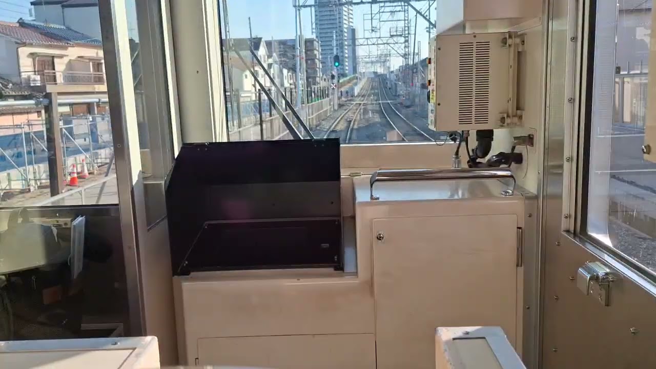 前面展望 南海8300系走行音♪ 天下茶屋駅～春木駅 自分の睡眠用