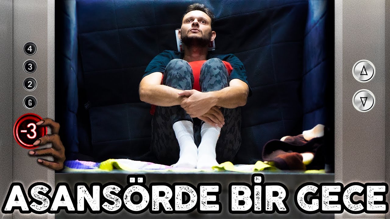 ASANSÖR'DE KORKU DOLU BİR GECE!