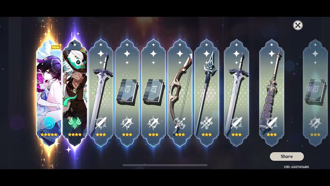 Columbina and Ineffa pulls