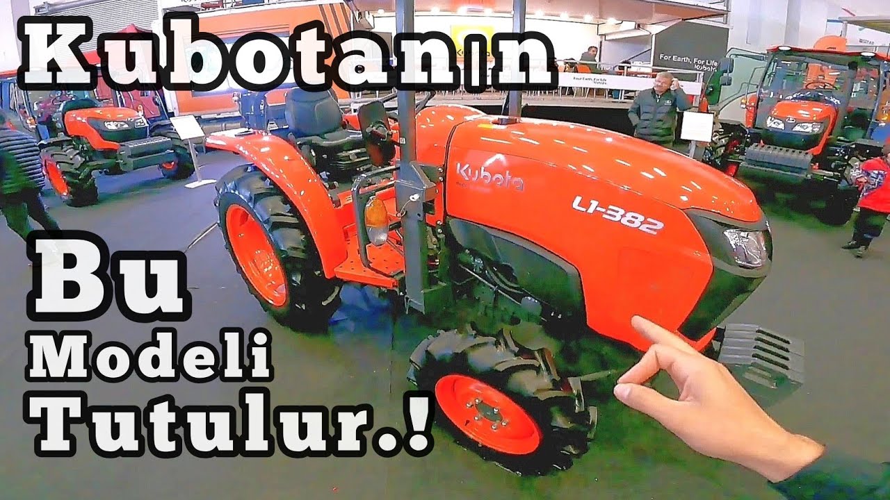 40 hp 4x4 İçin Mükemmel Bir Traktör.! Kubota L1 382 Özellikleri