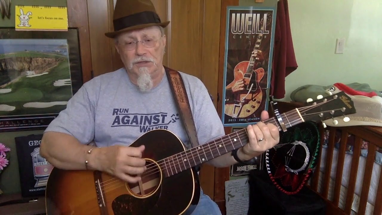 2445  - Young Love  - Tab Hunter cover -  Vocal -  Acoustic Guitar & chords