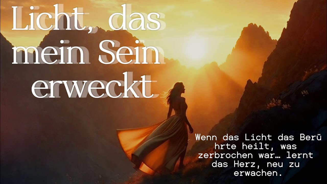 ➡️Licht, das mein Sein erweckt - Wenn das Licht das berührt, was zerbrochen war …