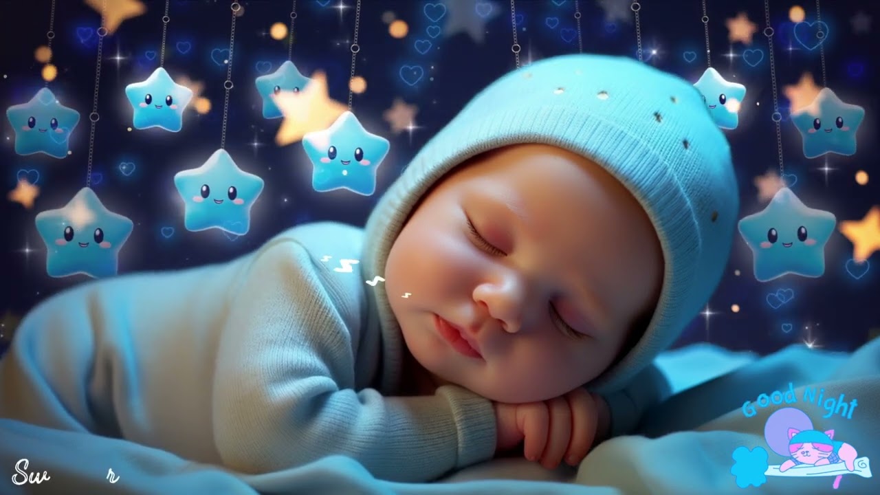 Sleep Instantly in 3 Minutes 😴 Mozart & Brahms Lullabies | Baby Music for Insomnia Relief 💖