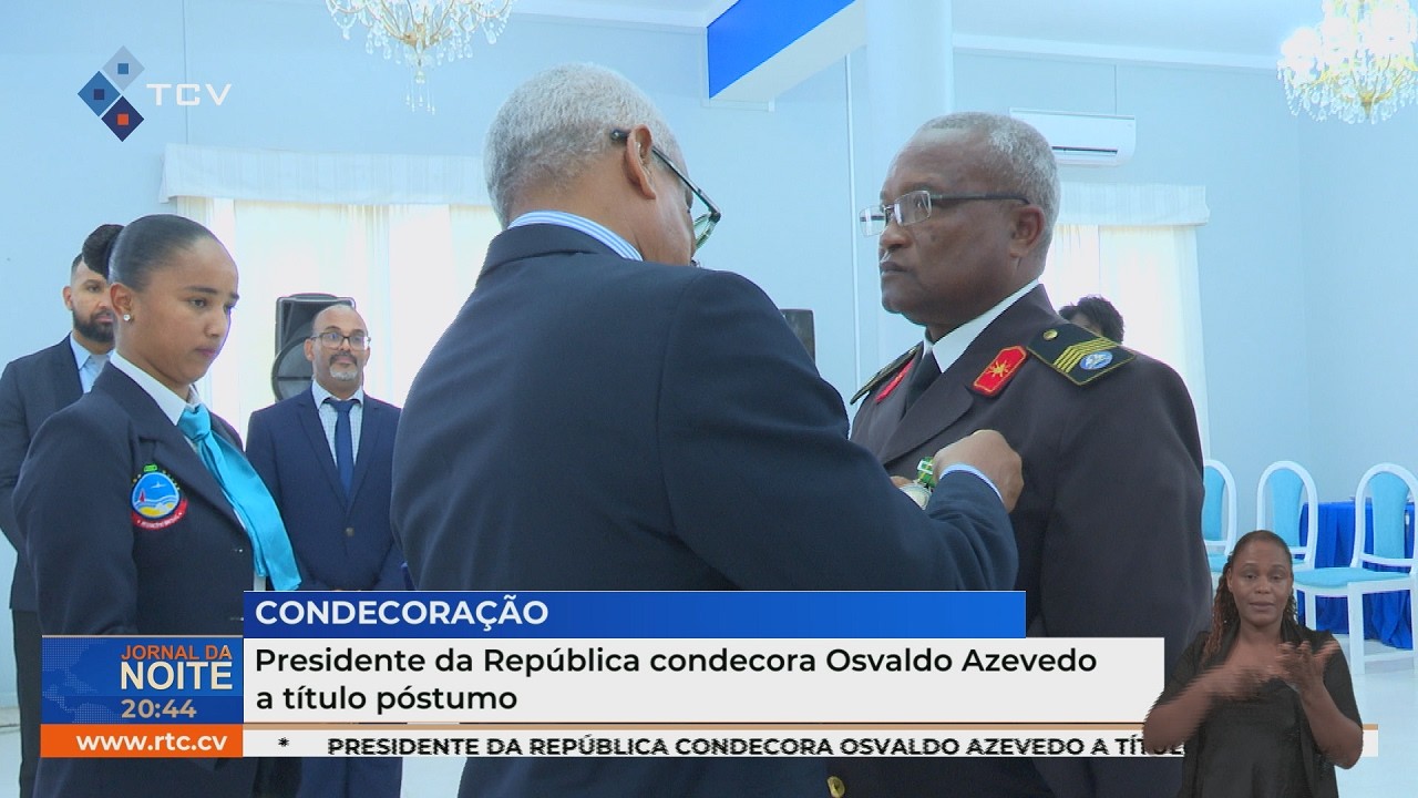 Presidente da República condecora Osvaldo Azevedo a título póstumo