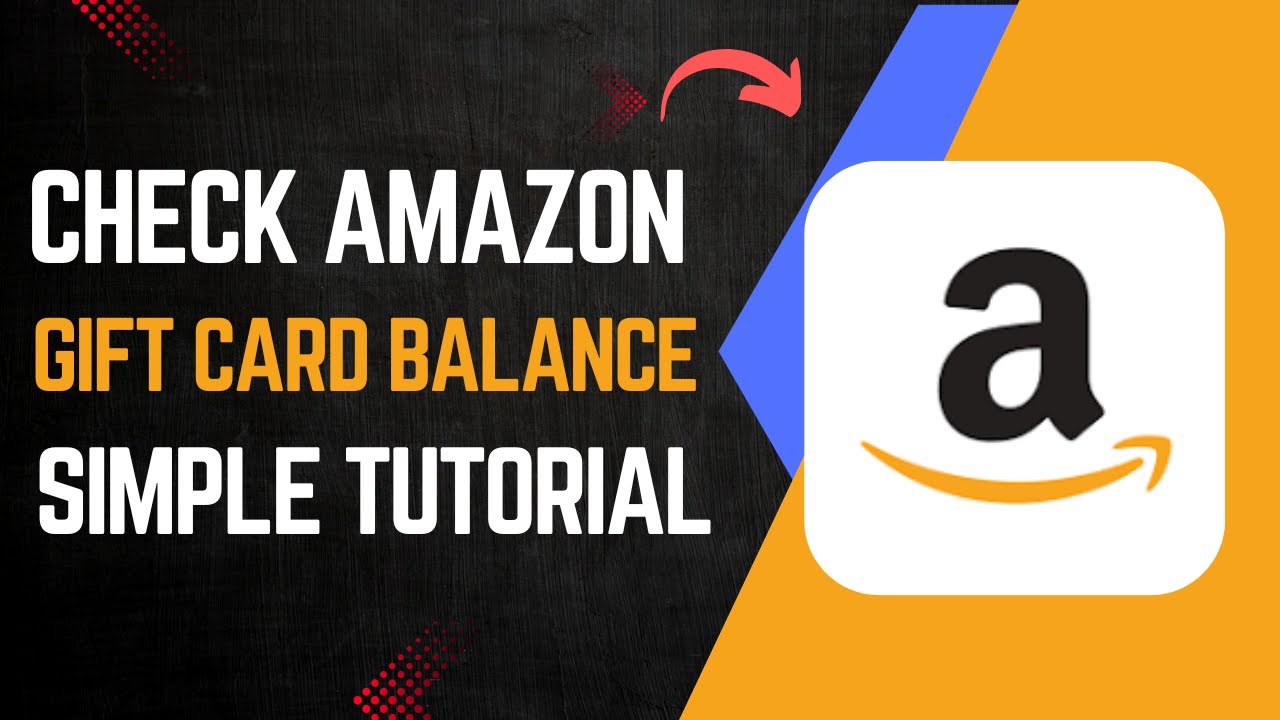 ✅ How To Check Amazon Gift Card Balance